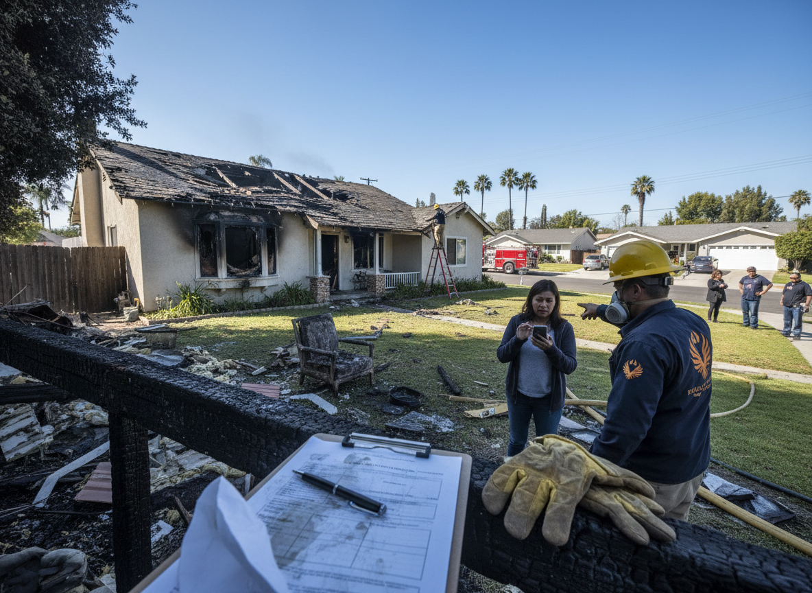 Fire Damage Restoration in Studio City