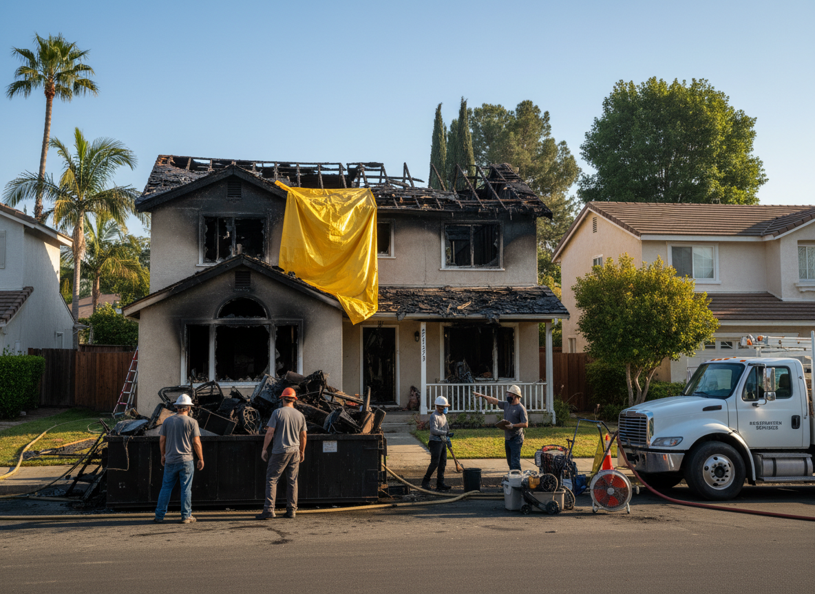 What Affects Fire Damage Restoration Costs in Valley Village
