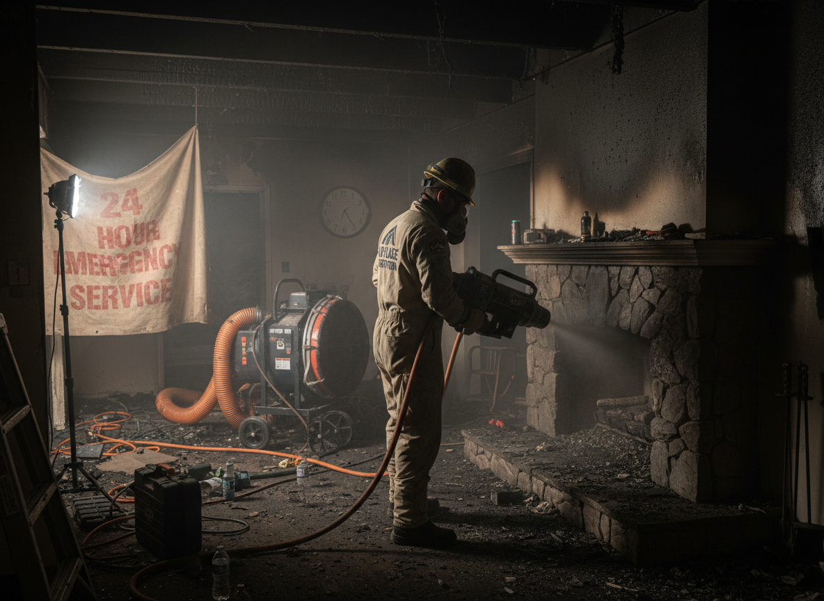 24 hour fire restoration in Valley Village